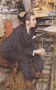 Edouard Vuillard Sam portrait France oil painting artist